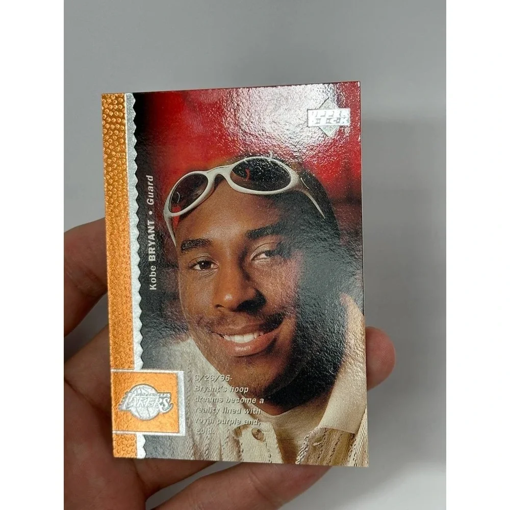 1996-97 Upper Deck Kobe Bryant #58 Rookie Card RC Los Angeles Lakers NBA